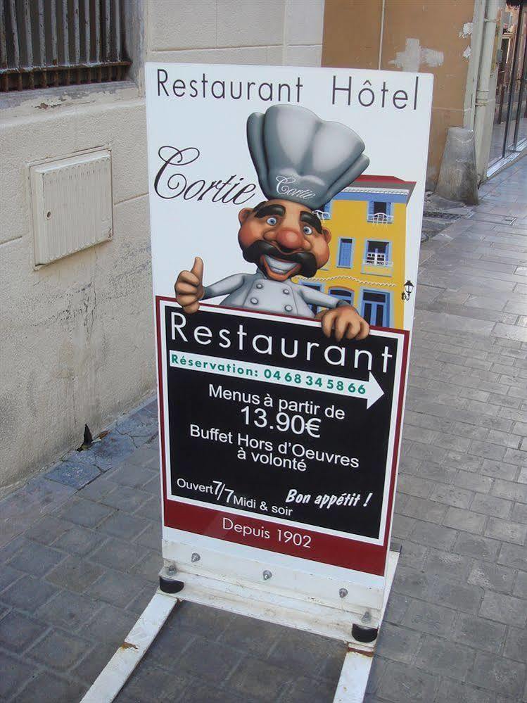 Hotel Restaurant Cortie Thuir Exterior photo